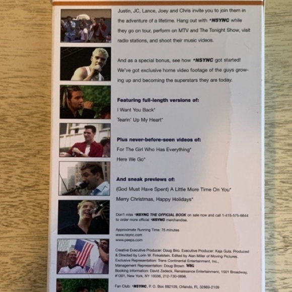 *NSYNC N The Mix VHS - Picture 2 of 2